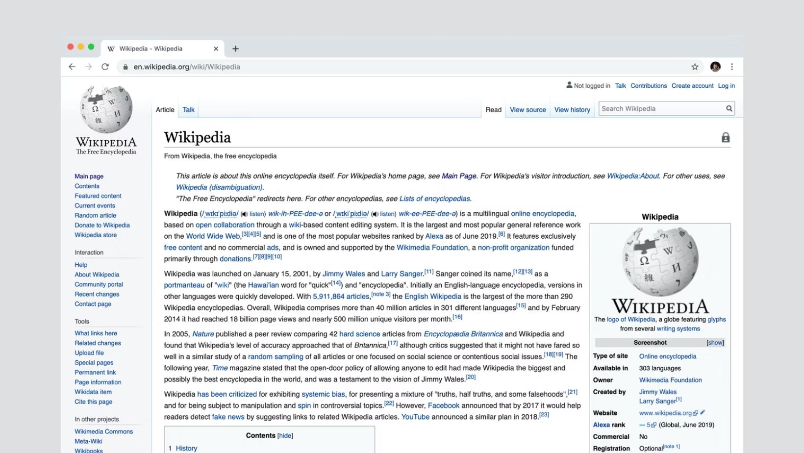Wikipedia page